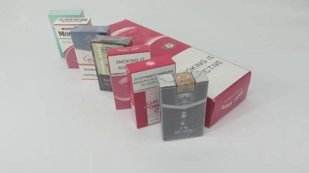 Película de embalaje de plástico retráctil BOPP de 120 mm para envolver cajas de cigarrillos